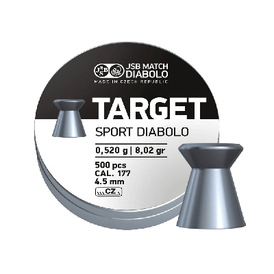 ΒΛΗΜΑΤΑ JSB TARGET Sport 4,5mm  0.52g/8,02gr
