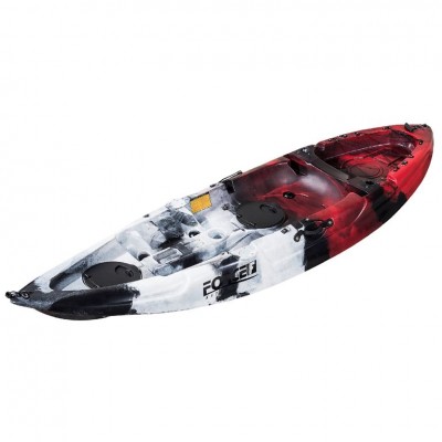 Fishing Kayak FORCE ANDARA SOT Ενός Ατόμου Κόκκινο