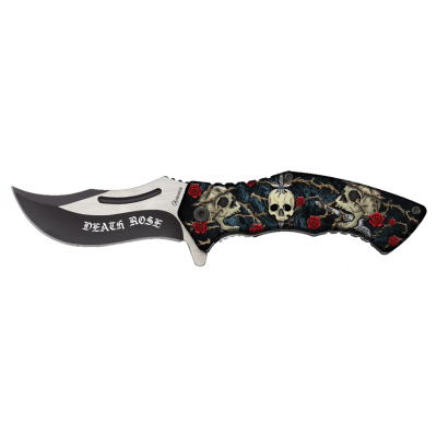 Σουγιάς Albainox 3D Skulls+Roses pocket knife