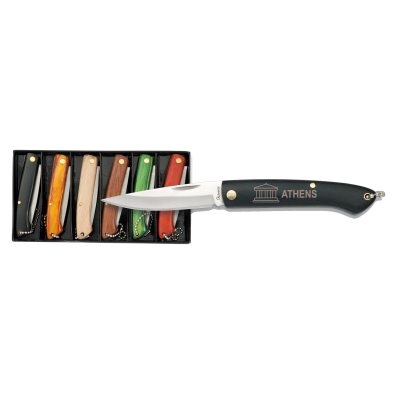 ΣΟΥΓΙΑΣ ALBAINOX, Set 6 penknives. Colours. Bl 6 , 19534+GR319