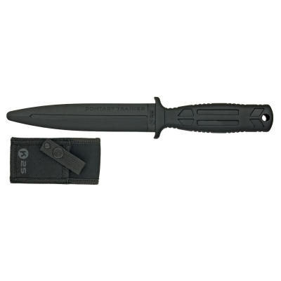 ΜΑΧΑΙΡΙ K25, Training Knife, Ruber, Black, 31994