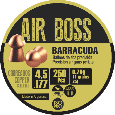 ΒΛΗΜΑΤΑ APOLO AIR BOSS BARRACUDA 4,50mm / 250