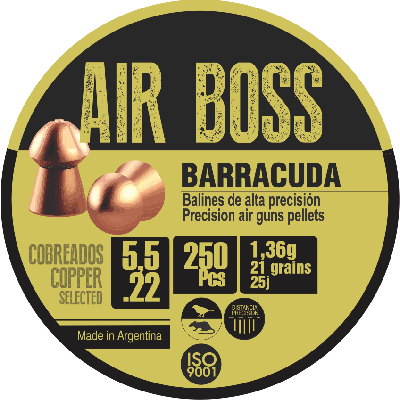 ΒΛΗΜΑΤΑ APOLO AIR BOSS BARRACUDA 5,50mm / 250