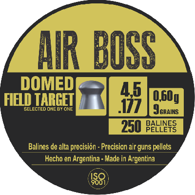 ΒΛΗΜΑΤΑ APOLO AIR BOSS DOMED Field Target 4,50mm / 250
