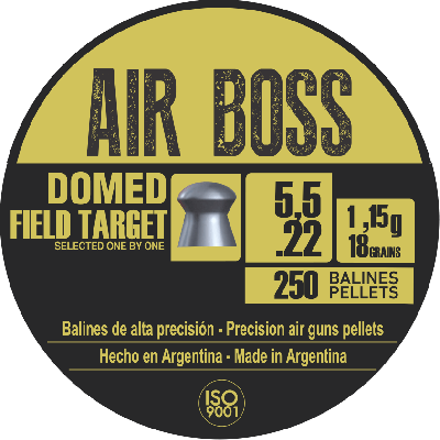 ΒΛΗΜΑΤΑ APOLO AIR BOSS DOMED Field Target 5,50mm / 250