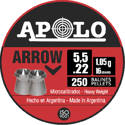ΒΛΗΜΑΤΑ APOLO ARROW 5,5mm / 250