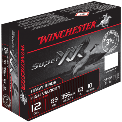 Super-XX 63gr. Winchester Super Magnum 12GA./89/20mm, no.0