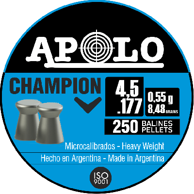 ΒΛΗΜΑΤΑ APOLO CHAMPION 4,5mm / 250