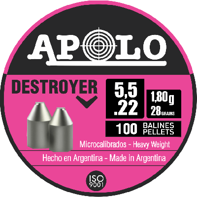 ΒΛΗΜΑΤΑ APOLO DESTROYER POINT 5,5mm / 100