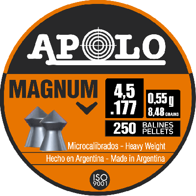 ΒΛΗΜΑΤΑ APOLO MAGNUM 4,5mm / 250