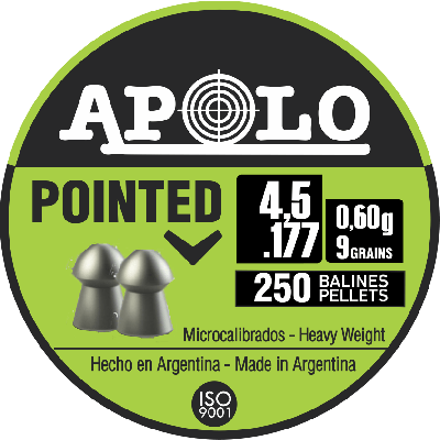 ΒΛΗΜΑΤΑ APOLO POINTED 4,5mm / 250