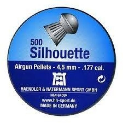 ΒΛΗΜΑΤΑ H&N SILHOUETTE 4.5mm/500 (8.49 grains)