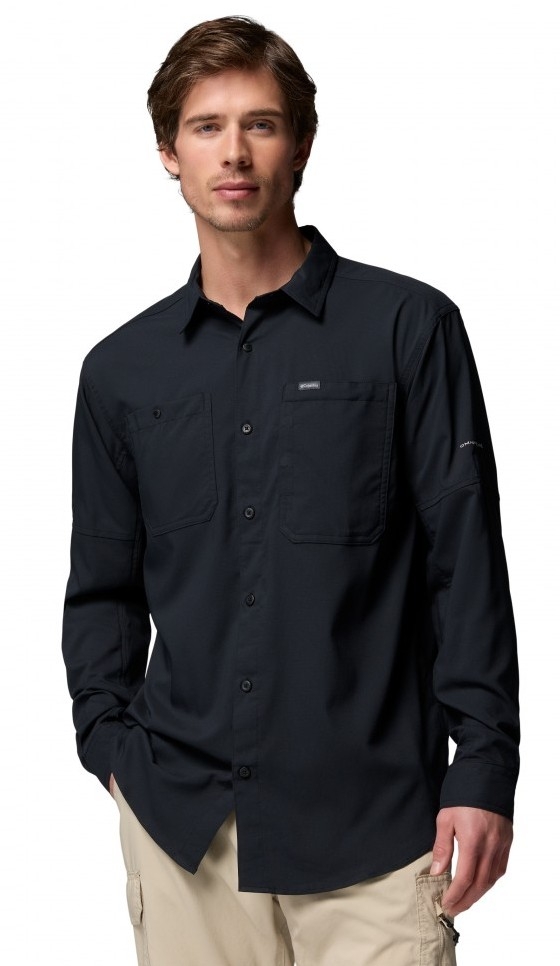 ΠΟΥΚΑΜΙΣΟ COLUMBIA SILVER RIDGE™ UTILITY II LS SHIRT - BLACK